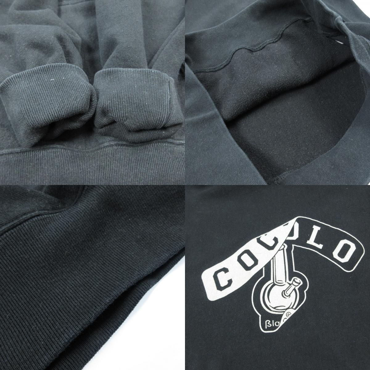 【中古】COCOLO BLAND | ココロブランド PEEL OFF BONG HOODIE パーカー ブラック サイズ:XL