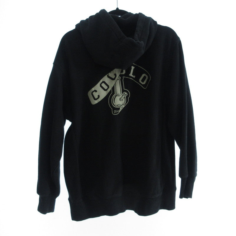 【中古】COCOLO BLAND | ココロブランド PEEL OFF BONG HOODIE パーカー ブラック サイズ:XL