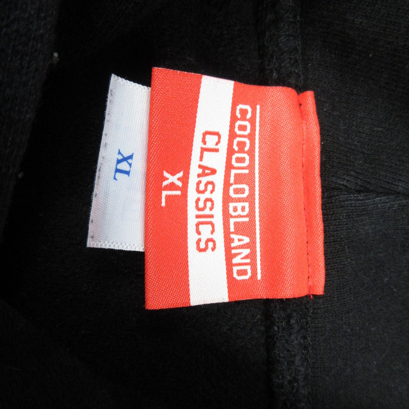 【中古】COCOLO BLAND | ココロブランド PEEL OFF BONG HOODIE パーカー ブラック サイズ:XL