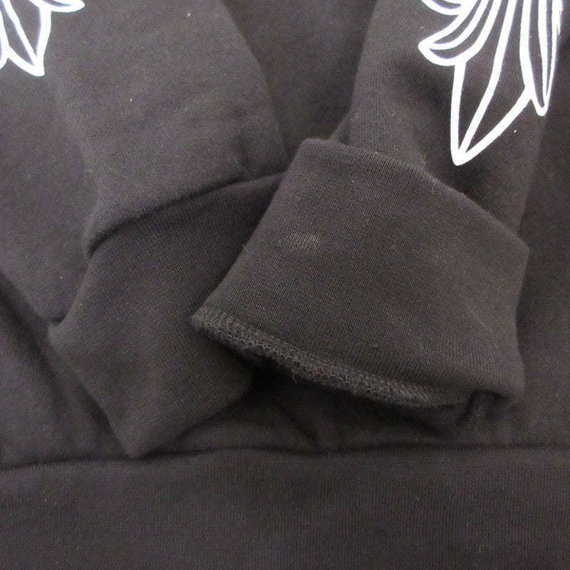 【中古】CHROME HEARTS | クロムハーツ Horseshoe Crewneck Sweatshirt スウェット 408196533 国内正規品 ブラック サイズ:M