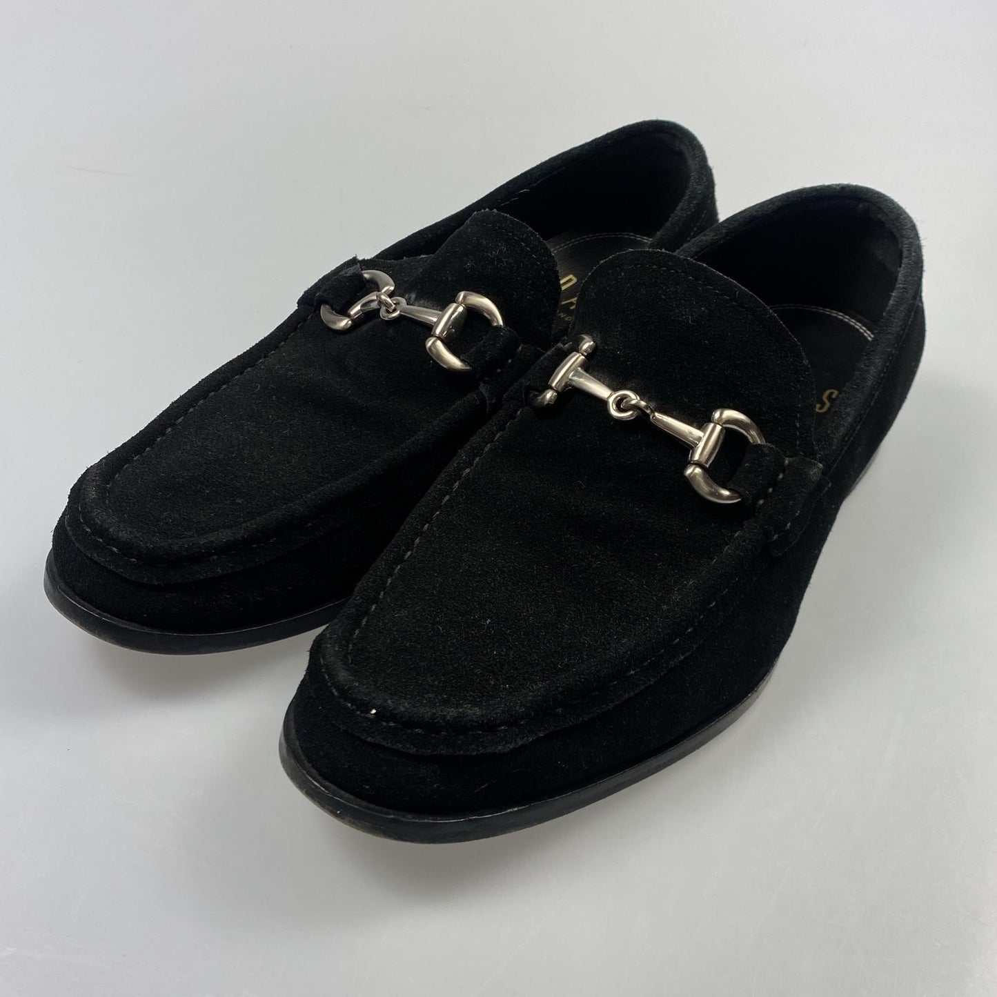 【中古】DAKS | ダックス モカシンビット付きスリップオン ローファー DA5222 25.0cm ブラック