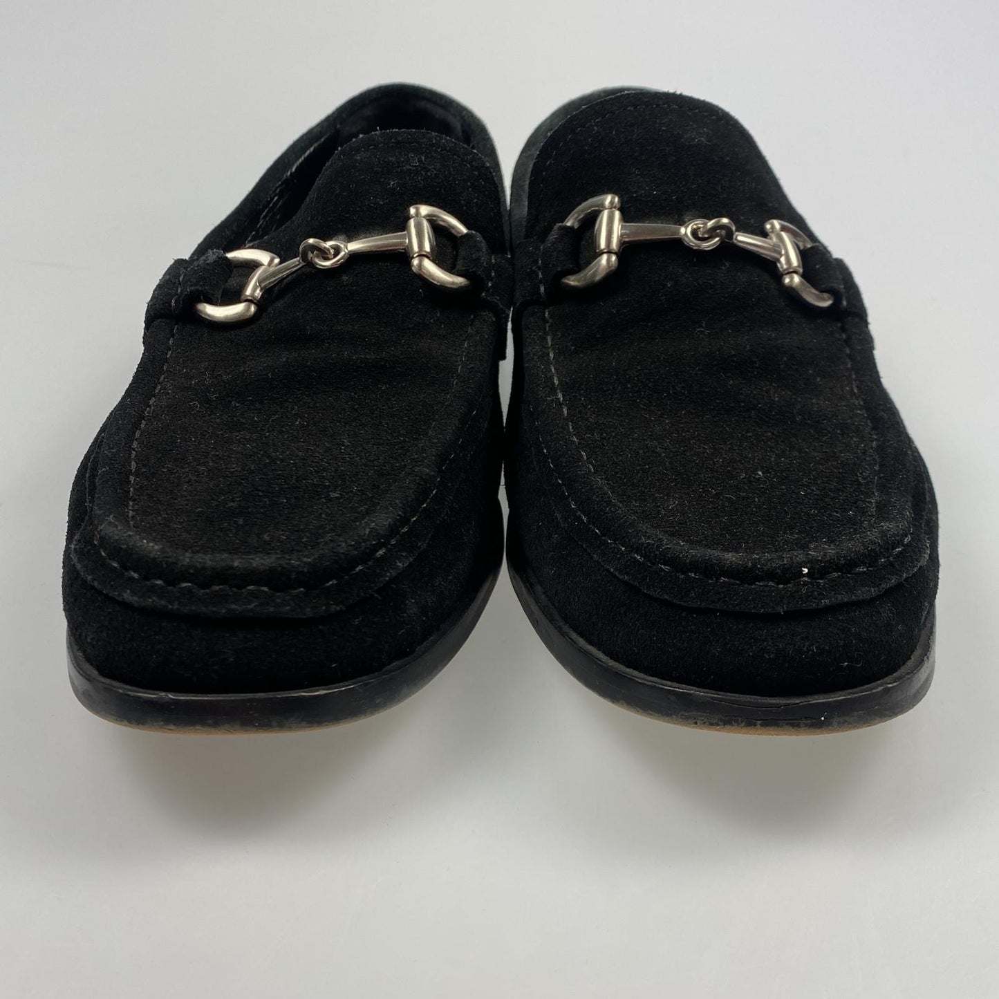 【中古】DAKS | ダックス モカシンビット付きスリップオン ローファー DA5222 25.0cm ブラック