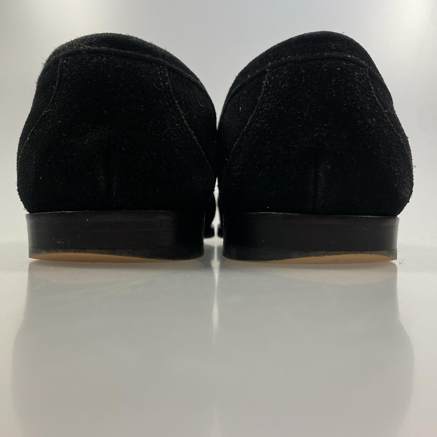 【中古】DAKS | ダックス モカシンビット付きスリップオン ローファー DA5222 25.0cm ブラック