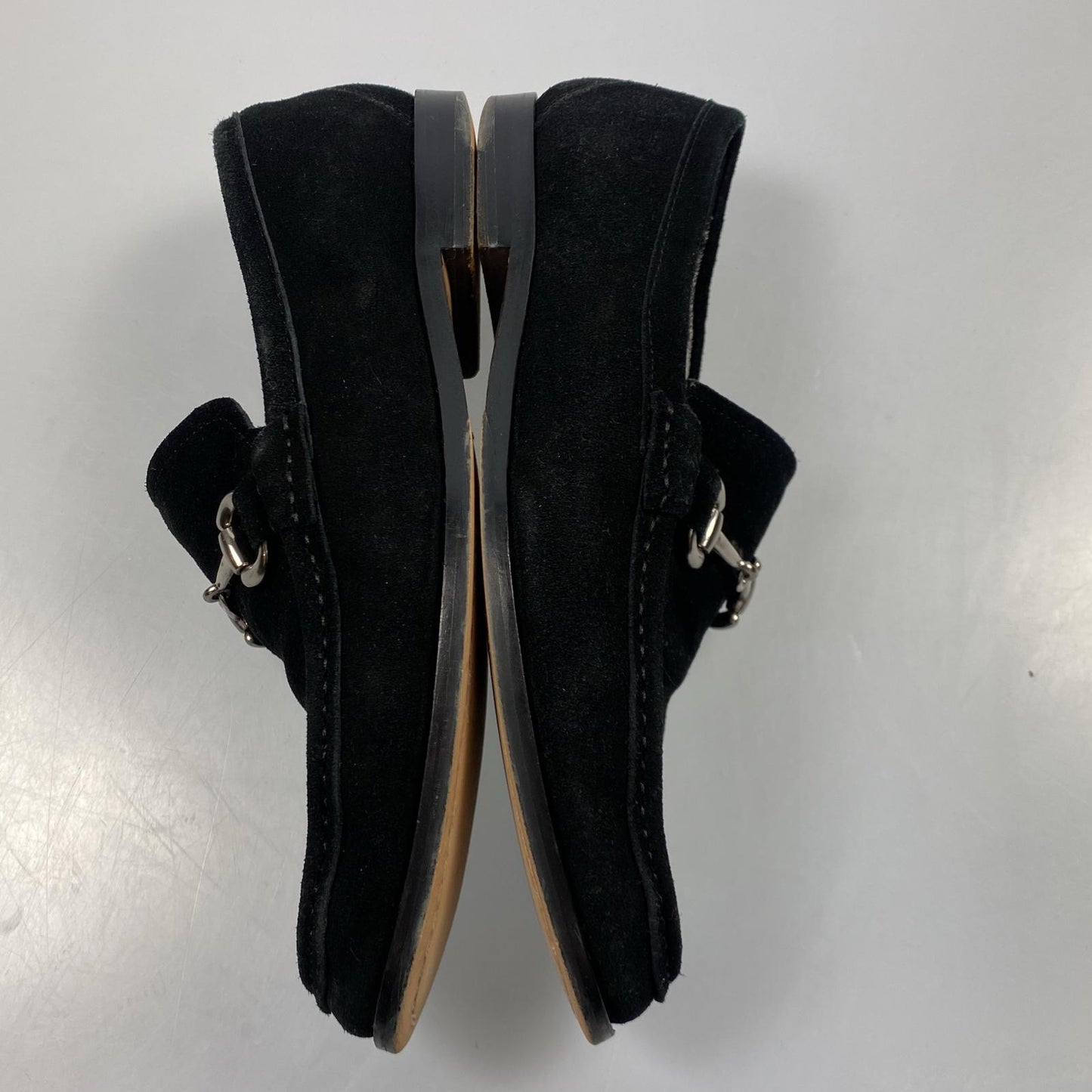 【中古】DAKS | ダックス モカシンビット付きスリップオン ローファー DA5222 25.0cm ブラック