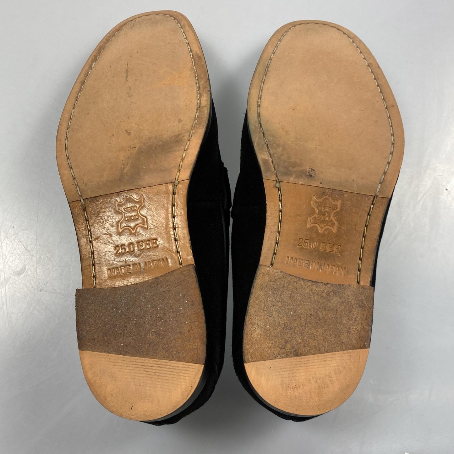 【中古】DAKS | ダックス モカシンビット付きスリップオン ローファー DA5222 25.0cm ブラック