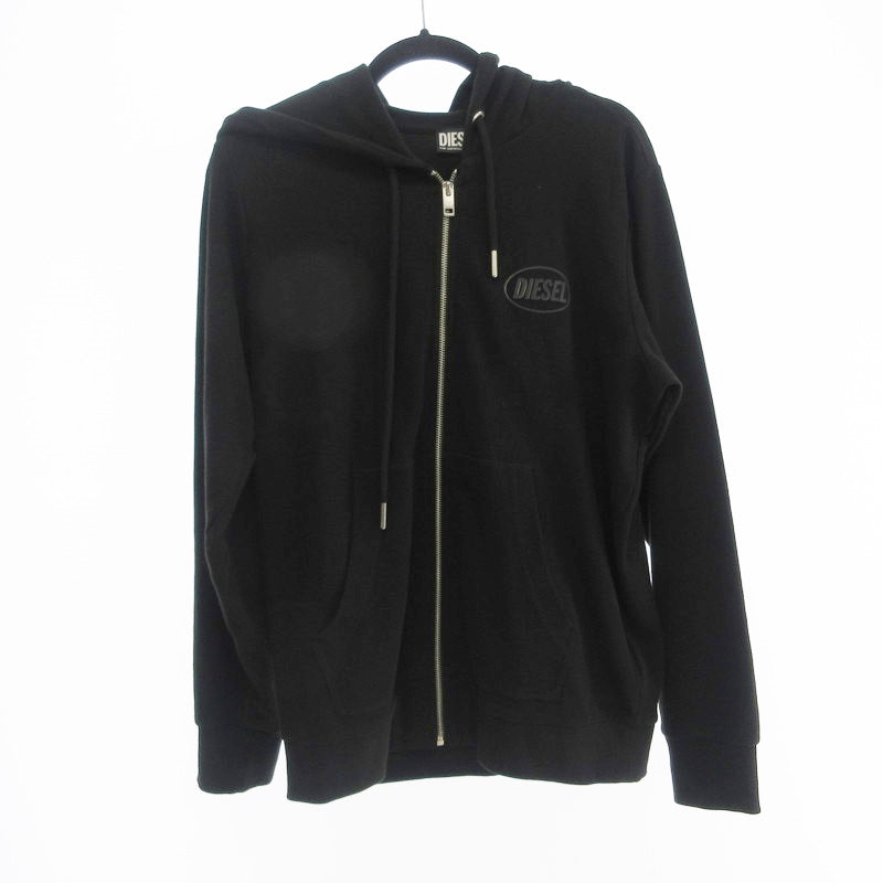 【中古】DIESEL | ディーゼル S-ELECTRUM-BEW パーカー A17658RDCCI ブラック サイズ:M
