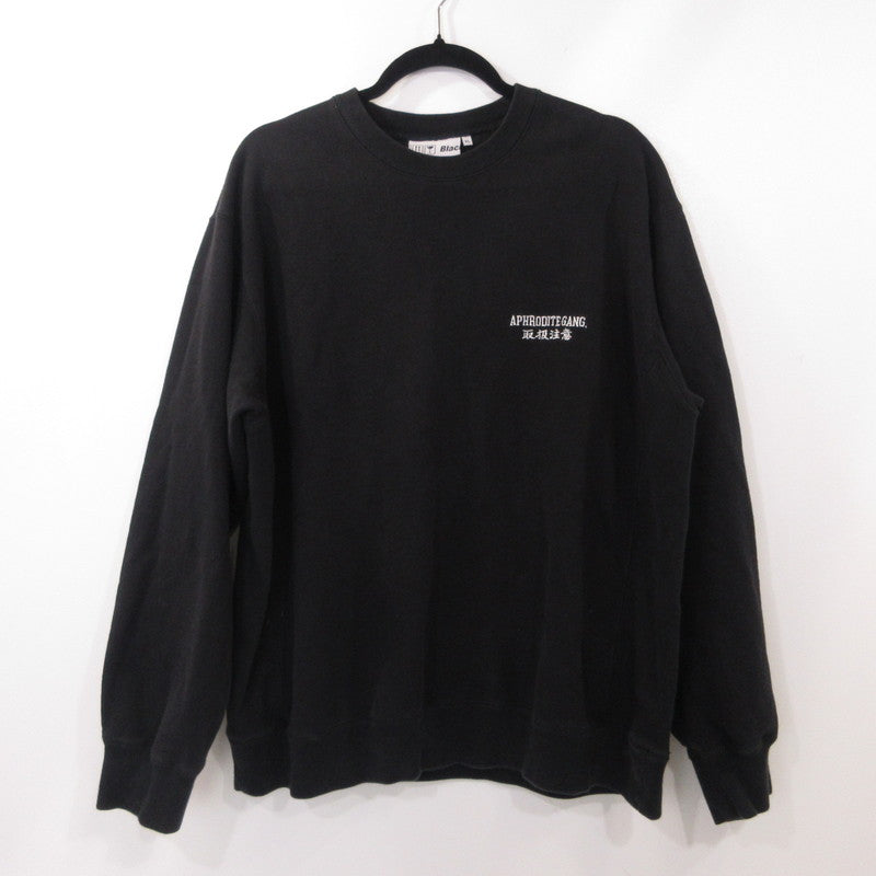 【中古】BlackEyePatch | ブラックアイパッチ AGH CREW SWEAT スウェット BEPSS21EI07 ブラック サイズ:XL