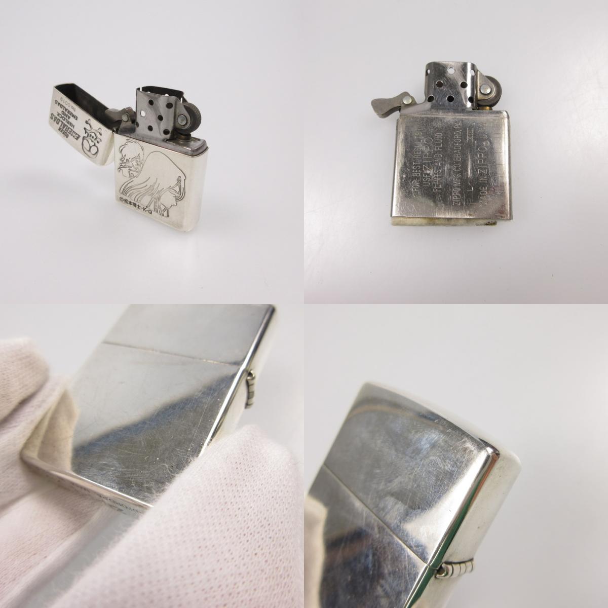【中古】ZIPPO | ジッポ QUEEN EMERALDAS HERLOCK AND EMERALDAS ライター シルバー