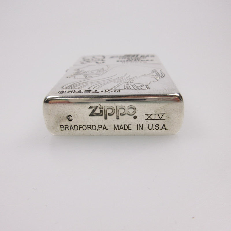 【中古】ZIPPO | ジッポ QUEEN EMERALDAS HERLOCK AND EMERALDAS ライター シルバー