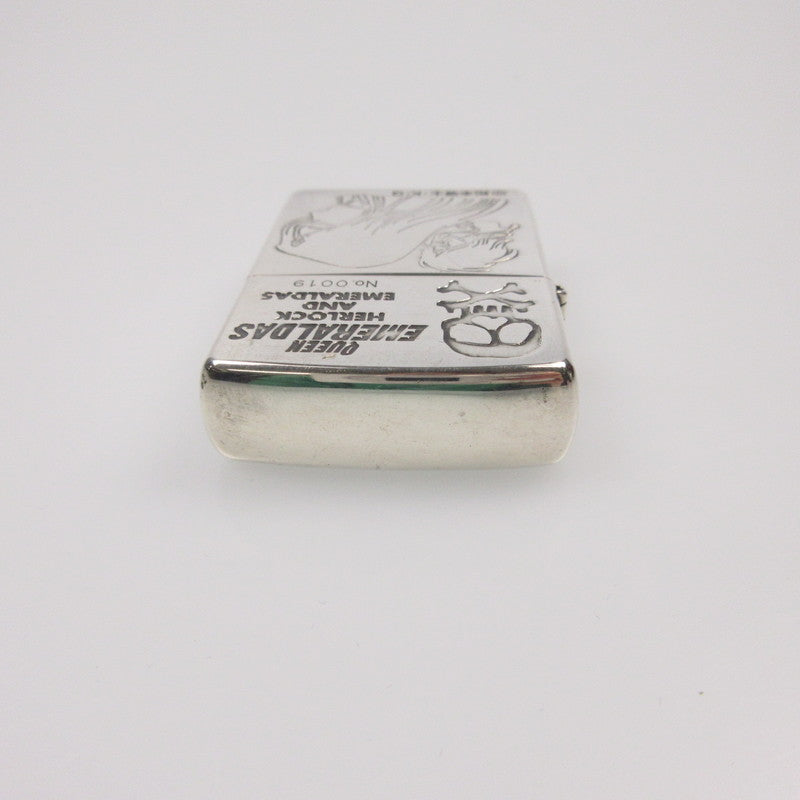 【中古】ZIPPO | ジッポ QUEEN EMERALDAS HERLOCK AND EMERALDAS ライター シルバー