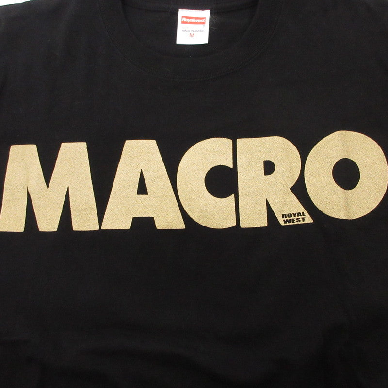 【中古】 S/S MACRO SHORT SLEEVE TEE 半袖Tシャツ ブラック サイズ:M