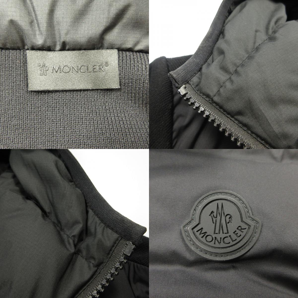 【中古】MONCLER | モンクレール CARDIGAN TRICOT ダウンジャケット I20919B00027 国内正規品 ブラック サイズ:M