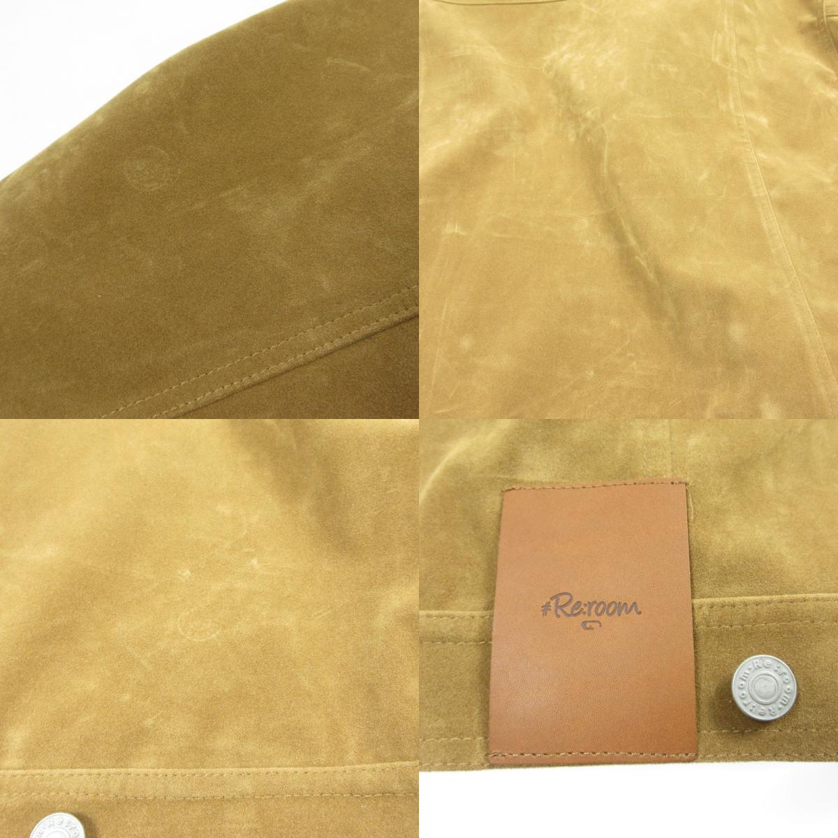 【中古】#Re:room | リルーム SUEDE JACKET その他アウター REJ134 サイズ:M-L ブラウン