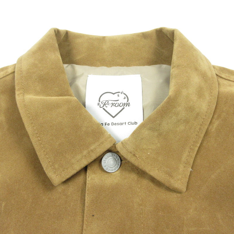 【中古】#Re:room | リルーム SUEDE JACKET その他アウター REJ134 サイズ:M-L ブラウン