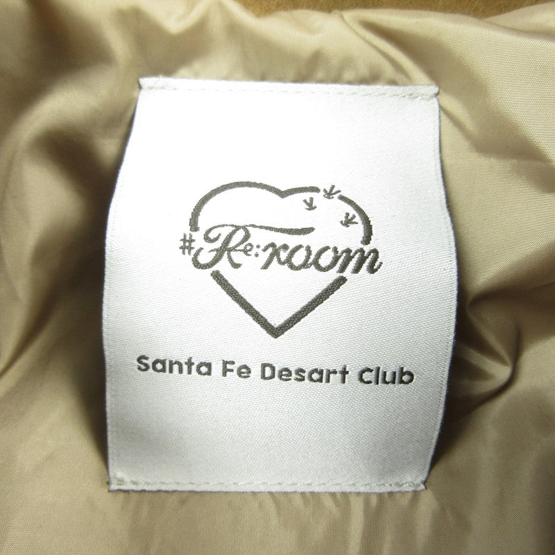 【中古】#Re:room | リルーム SUEDE JACKET その他アウター REJ134 サイズ:M-L ブラウン