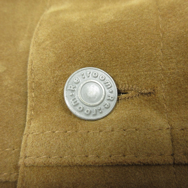【中古】#Re:room | リルーム SUEDE JACKET その他アウター REJ134 サイズ:M-L ブラウン