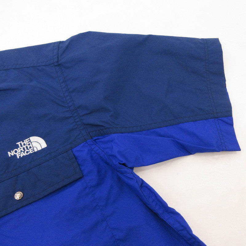 【中古】THE NORTH FACE | ザ・ノースフェイス S/S Nuptse Shirt 半袖シャツ NR22552 ブルー サイズ:M