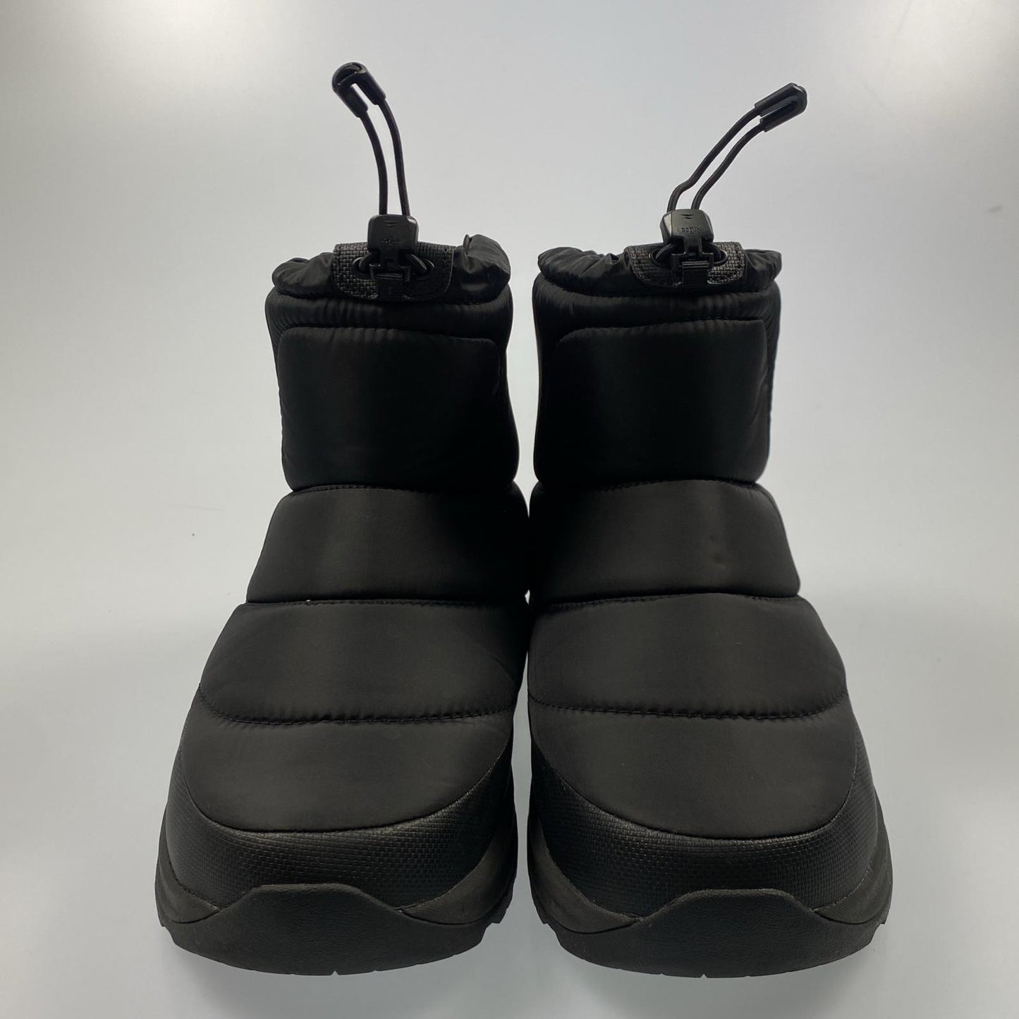 【中古】THE NORTH FACE | ザ・ノースフェイス Nuptse Bootie WP Logo Short ブーツ NF52280 ブラック 27cm