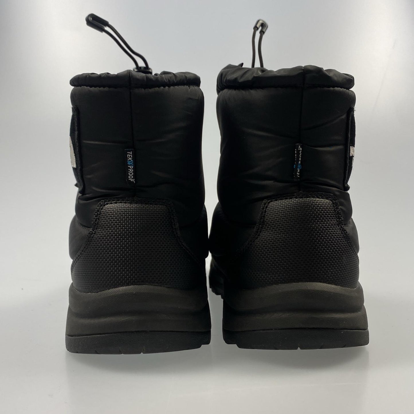 【中古】THE NORTH FACE | ザ・ノースフェイス Nuptse Bootie WP Logo Short ブーツ NF52280 ブラック 27cm