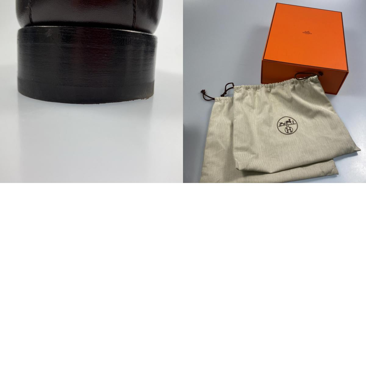 HERMES | Hermes Boots 172386ZH Size: 40 (approx. 26.5cm)
