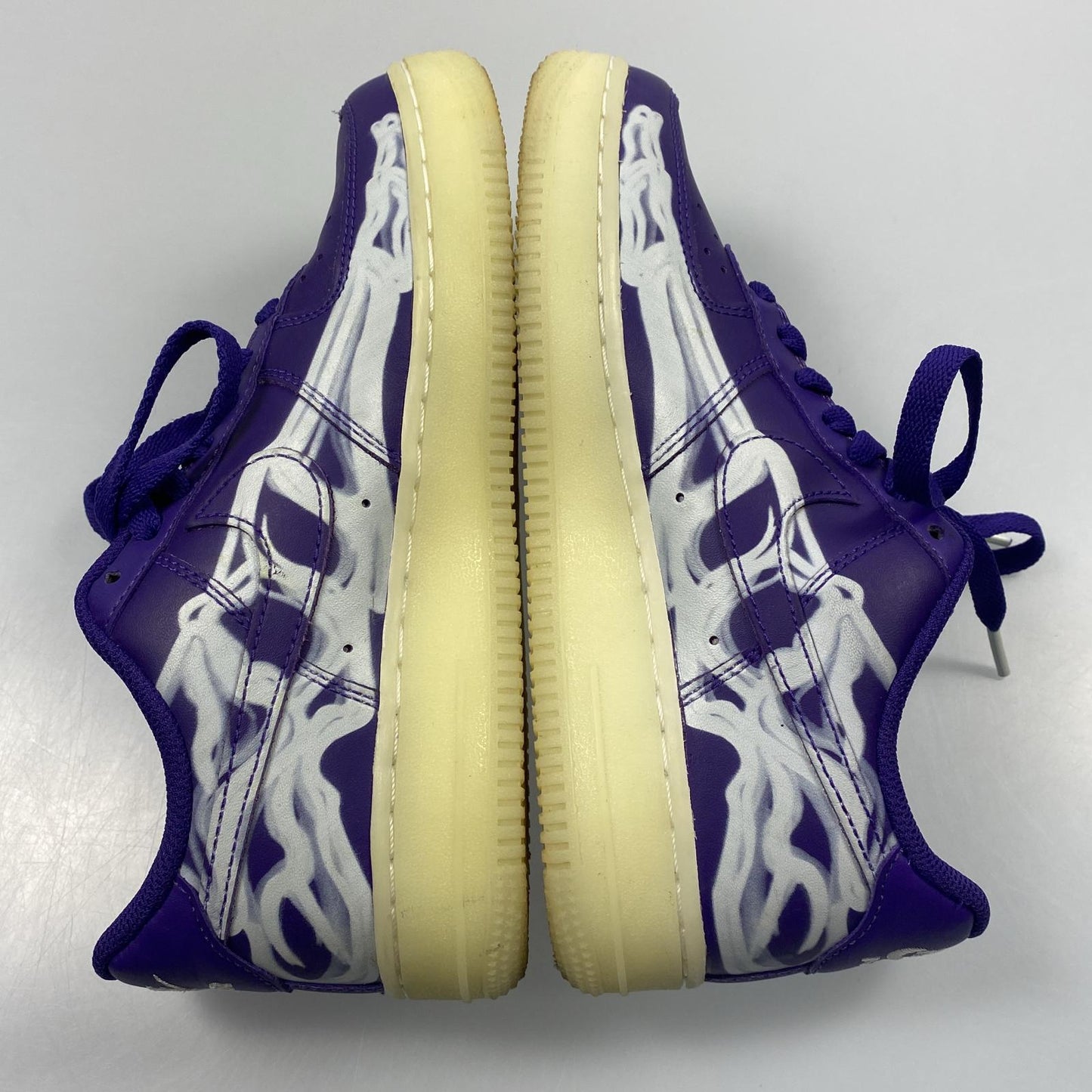 【中古】NIKE | ナイキ AIR FORCE 1 '07 QS 'SKELETON スニーカー CU8067-500 パープル 23.5cm