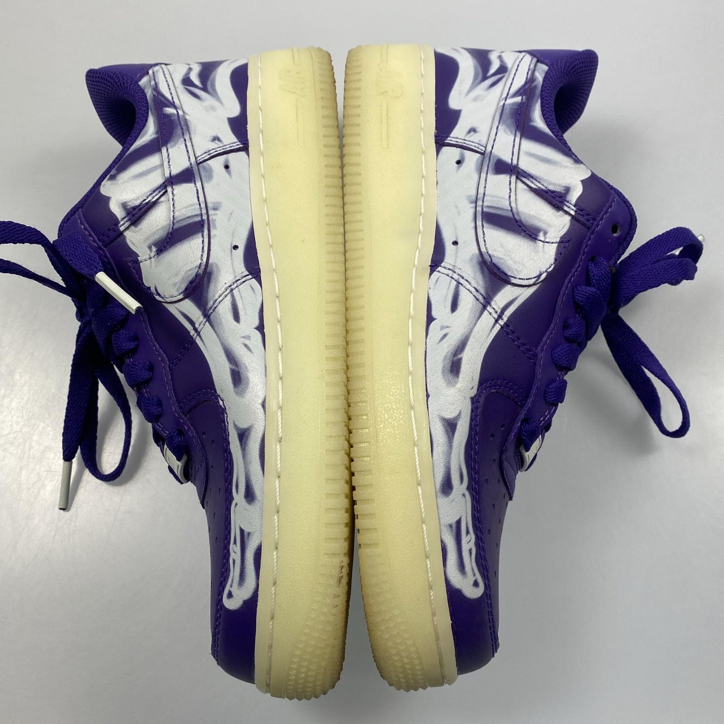 【中古】NIKE | ナイキ AIR FORCE 1 '07 QS 'SKELETON スニーカー CU8067-500 パープル 23.5cm