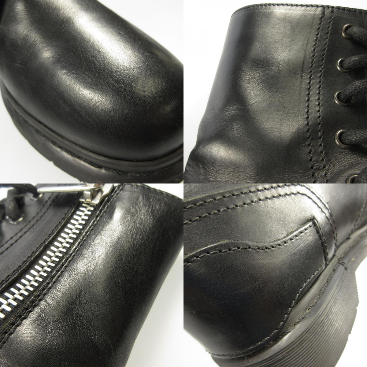 【中古】DIESEL BLACK GOLD | ディーゼルブラックゴールド ブーツ ブラック