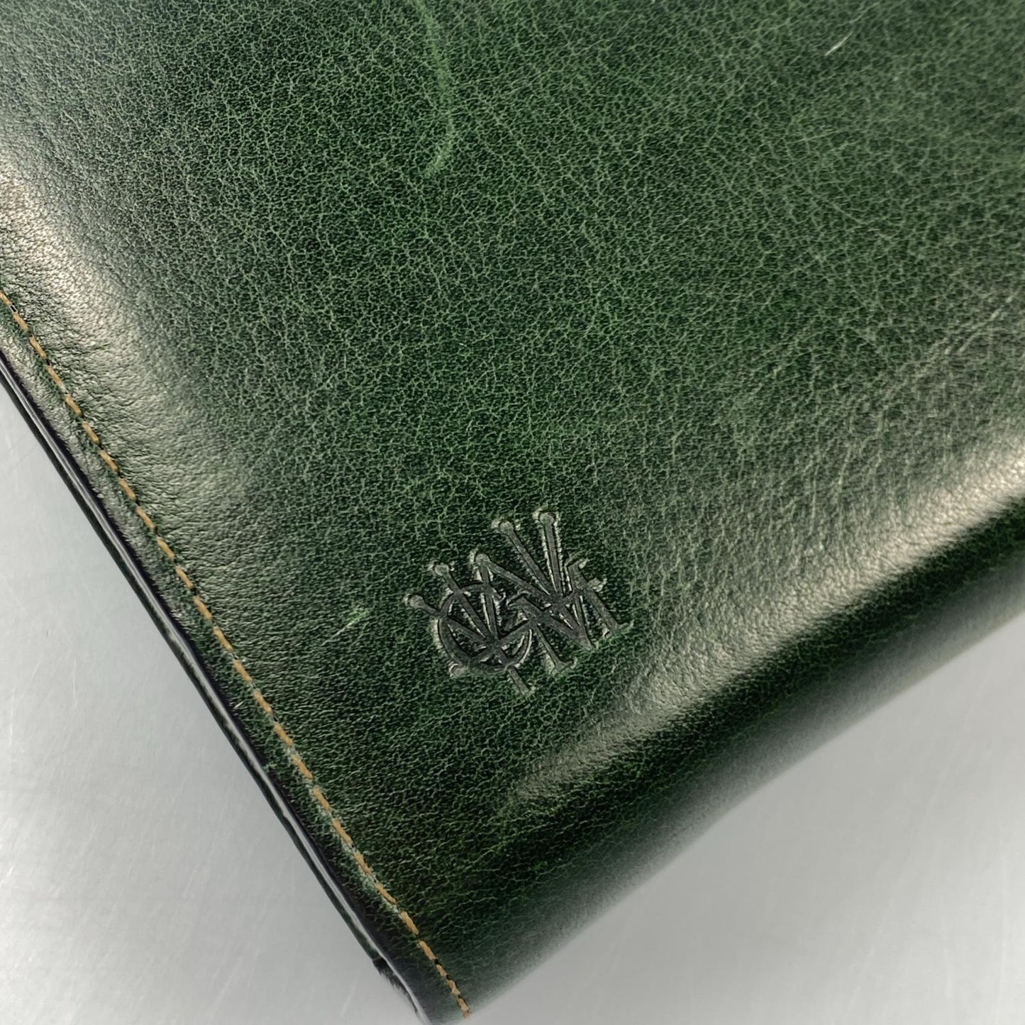 【中古】COCOMEISTER | ココマイスター Darlington Handrail 長財布 45015001 グリーン