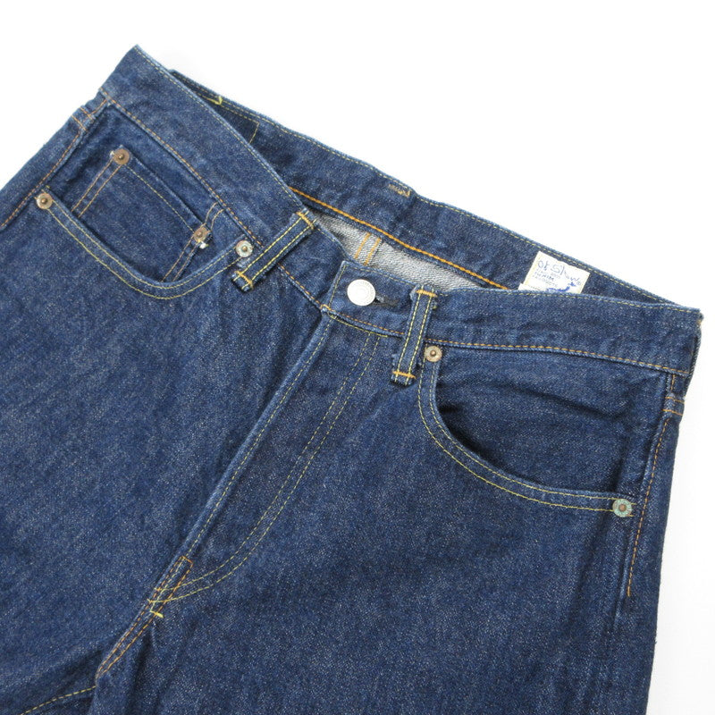 【中古】orSlow | オアスロウ 105 STANDARD DENIM デニムパンツ 01-1050-81 ネイビー サイズ:S