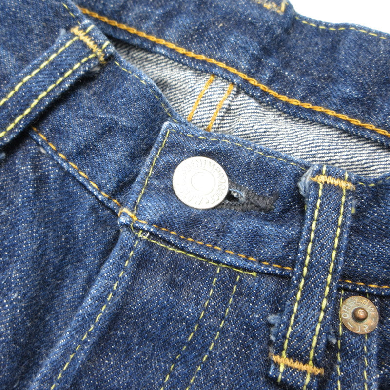 【中古】orSlow | オアスロウ 105 STANDARD DENIM デニムパンツ 01-1050-81 ネイビー サイズ:S