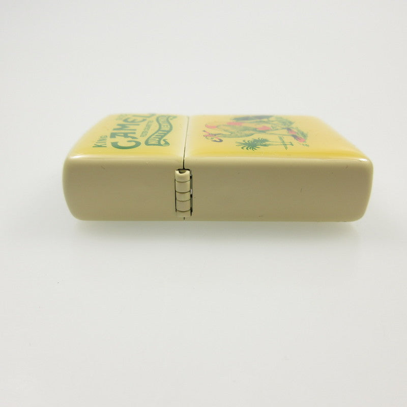【中古】ZIPPO | ジッポ CAMEL KING SIZE NUTTY MENTHOL ライター 年式:2007年製 イエロー