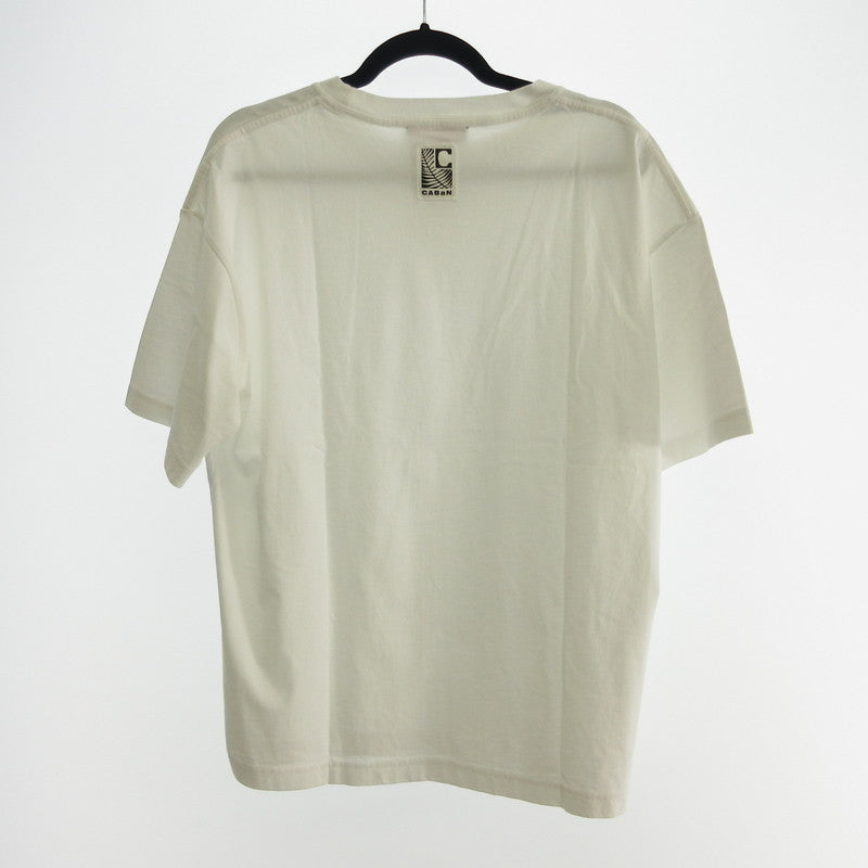 【中古】 ドライスビンコットンハーフスリーブTシャツ 半袖Tシャツ 59-03-31-03003-TN ホワイト サイズ:M