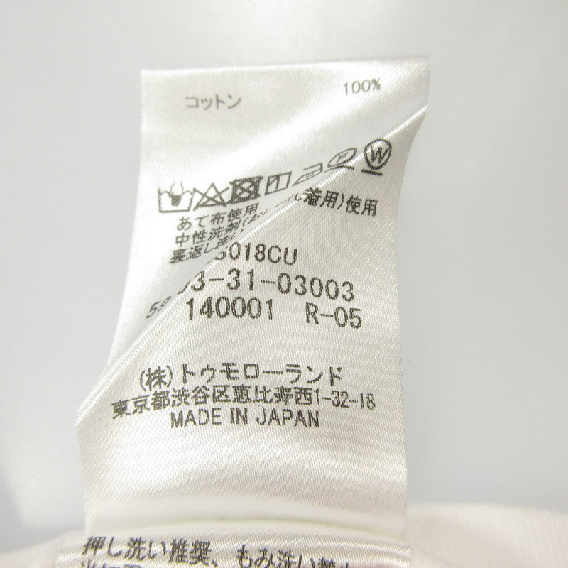 【中古】 ドライスビンコットンハーフスリーブTシャツ 半袖Tシャツ 59-03-31-03003-TN ホワイト サイズ:M