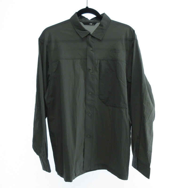 【中古】THE NORTH FACE | ザ・ノースフェイス Hikers' SHIRT 長袖シャツ NR12501 グレー サイズ:M
