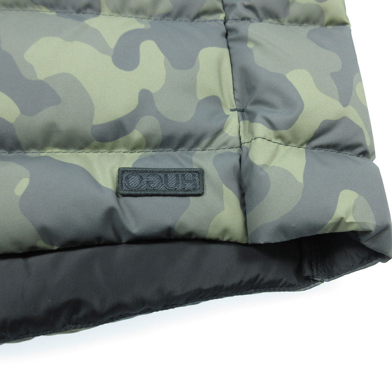 【中古】HUGO BOSS | ヒューゴボス ダウンベスト 50393913 カモ サイズ:S