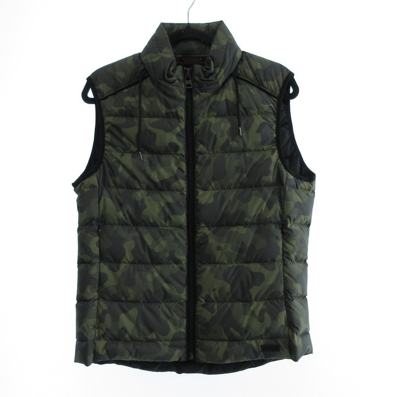 【中古】HUGO BOSS | ヒューゴボス ダウンベスト 50393913 カモ サイズ:S