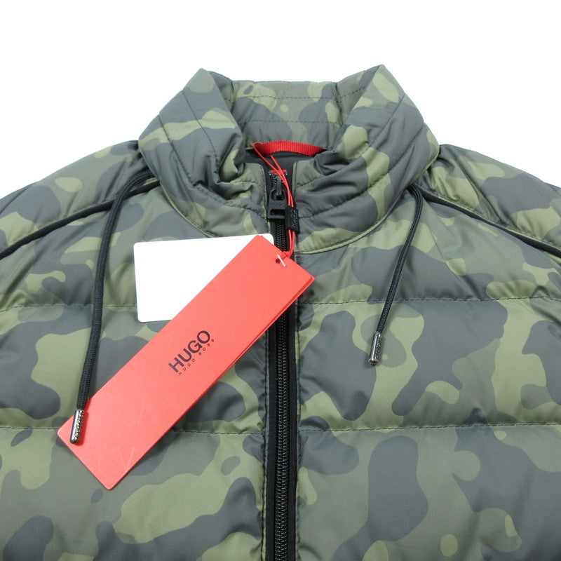 【中古】HUGO BOSS | ヒューゴボス ダウンベスト 50393913 カモ サイズ:S