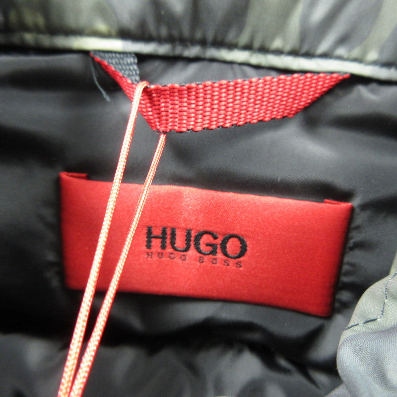 【中古】HUGO BOSS | ヒューゴボス ダウンベスト 50393913 カモ サイズ:S