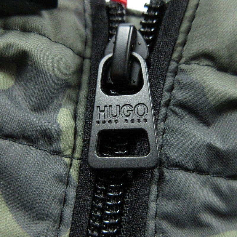 【中古】HUGO BOSS | ヒューゴボス ダウンベスト 50393913 カモ サイズ:S