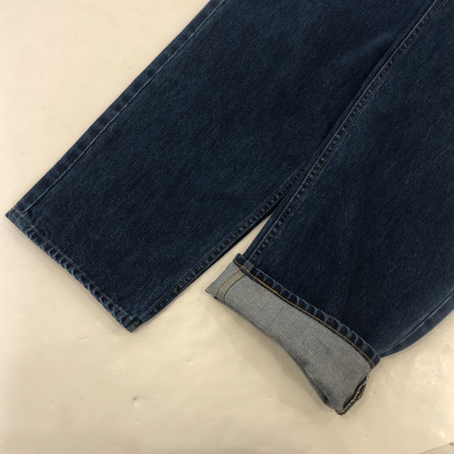 【中古】Lafayette | ラファイエット 5 POCKET WASHED DENIM PANTS - BAGGIE FIT デニムパンツ LA231103 2023A/W サイズ:W34 ブルー