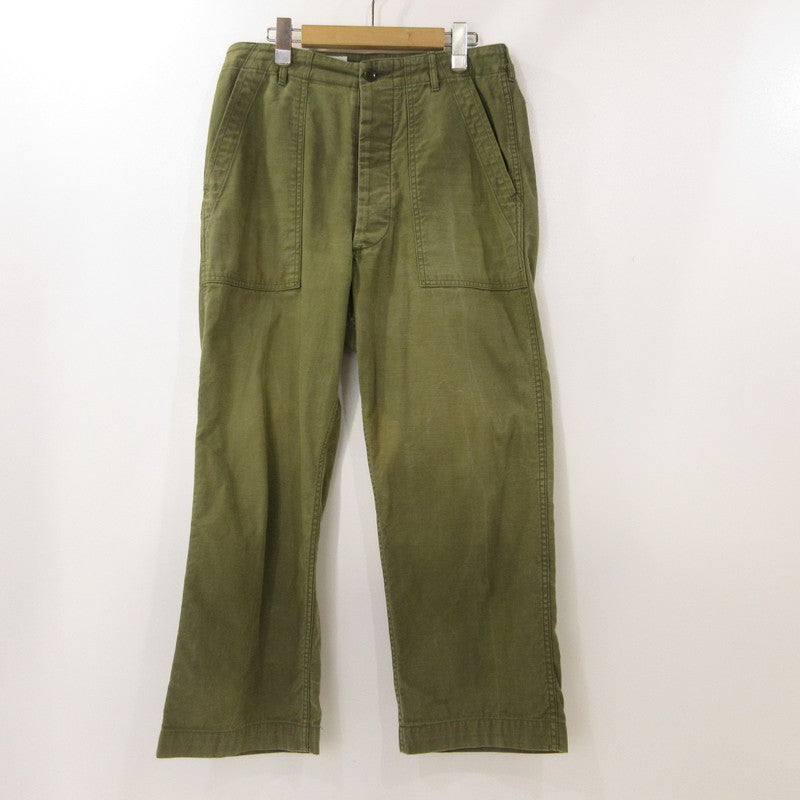 【中古】ARAN | アラン FATIGUE PT HEAVY BACK SATIN パンツ カーキ サイズ:4