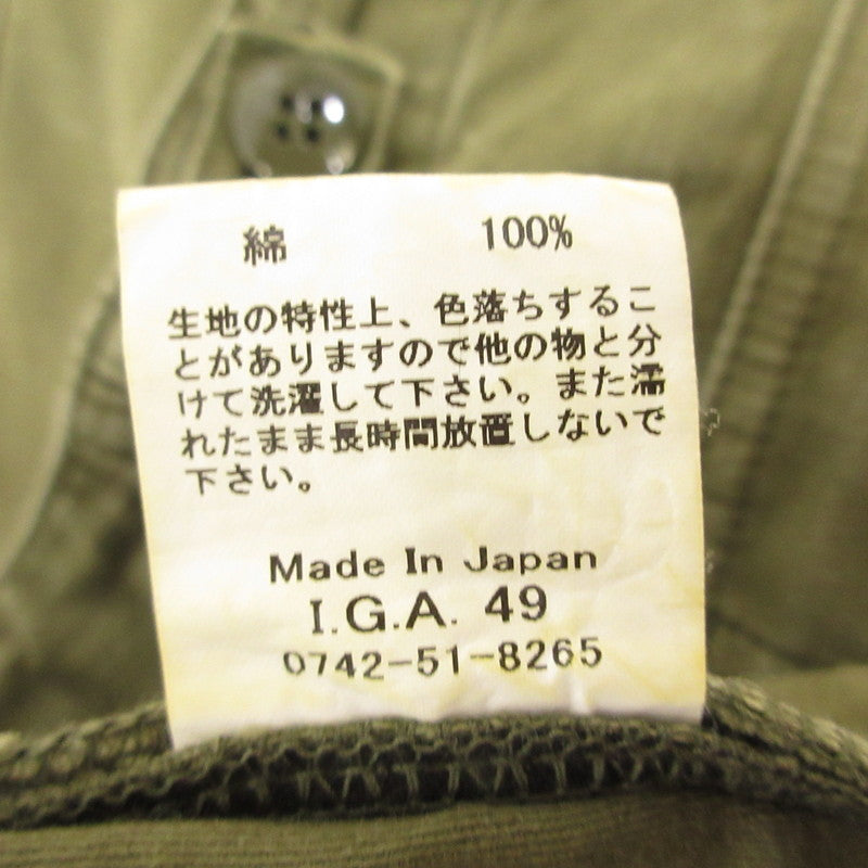 【中古】ARAN | アラン FATIGUE PT HEAVY BACK SATIN パンツ カーキ サイズ:4