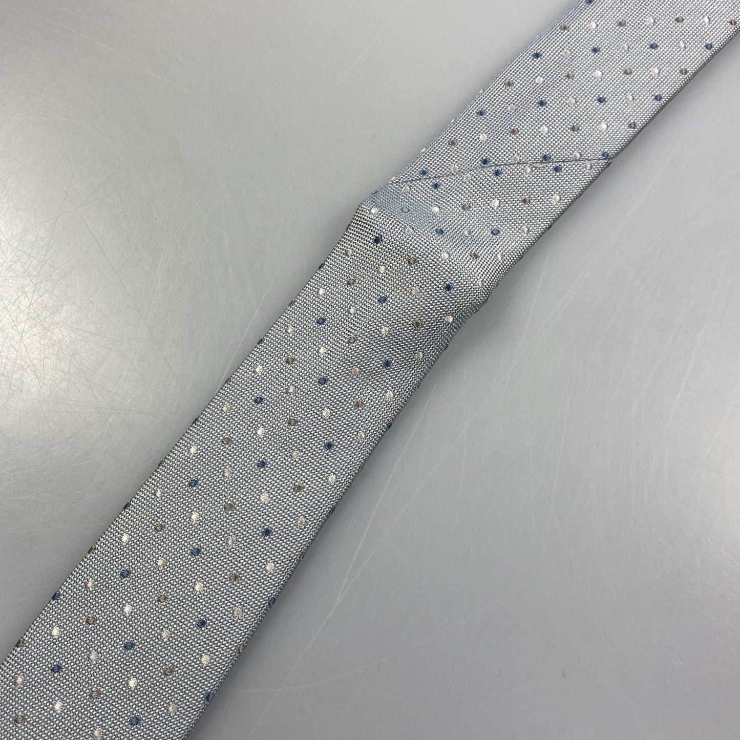 【中古】LOUIS VUITTON | ルイ・ヴィトン モノグラムグラディエントドッツ 8CM ネクタイ M76845 国内正規品