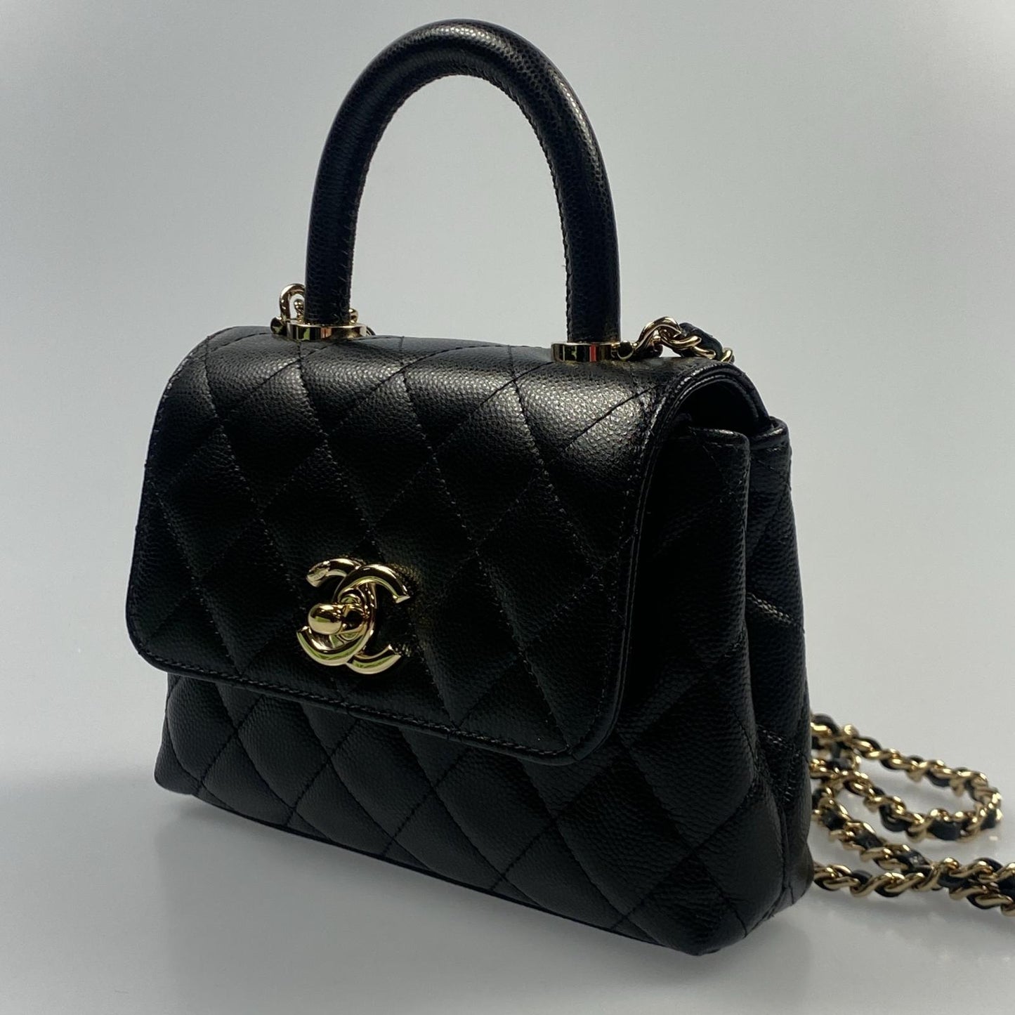 【中古】CHANEL | シャネル ココハンドルミニ その他バッグ AP4244