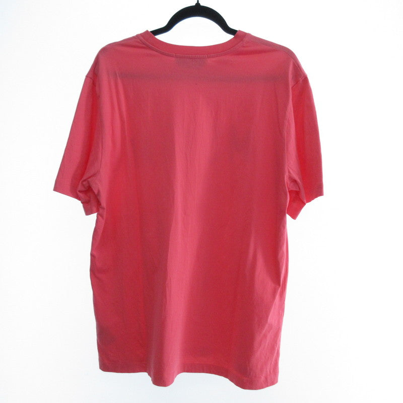 【中古】MSGM | エムエスジーエム BRUSH LOGO 半袖Tシャツ 3440MM510 国内正規品 ピンク サイズ:M