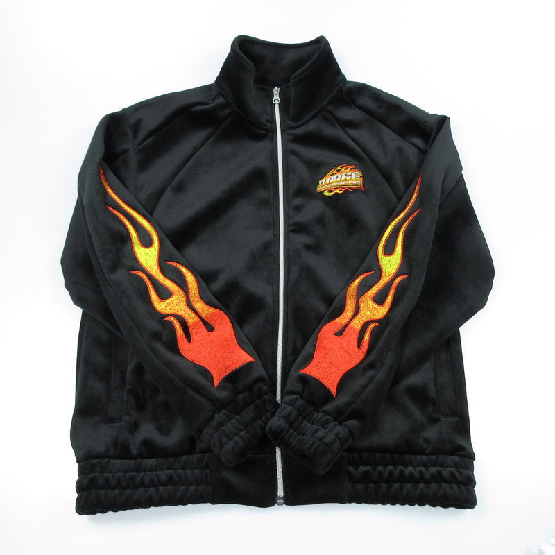 【中古】X-LARGE | エクストララージ VELOUR TRACK JACKET ジャージ 101244021006 ブラック サイズ:L