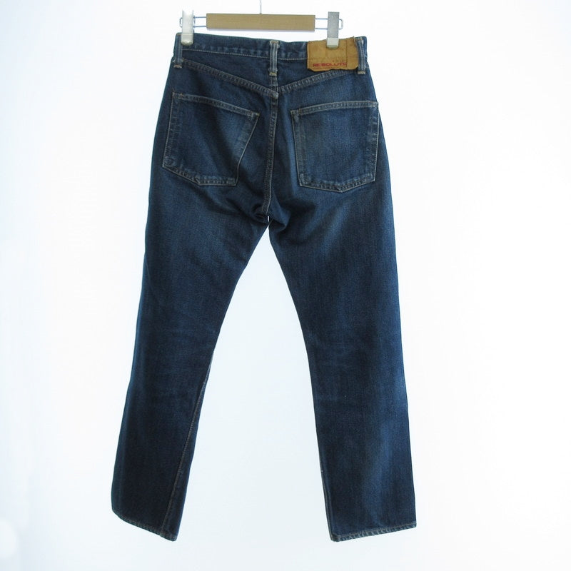 【中古】RESOLUTE | リゾルト デニムパンツ 710 サイズ:W:29 ブルー