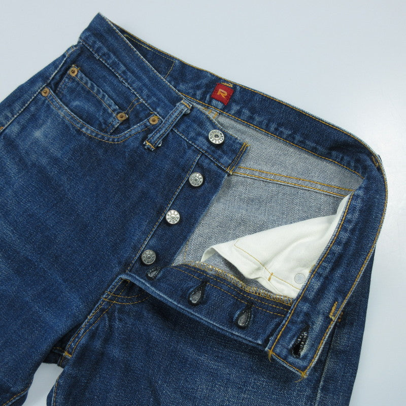 【中古】RESOLUTE | リゾルト デニムパンツ 710 サイズ:W:29 ブルー