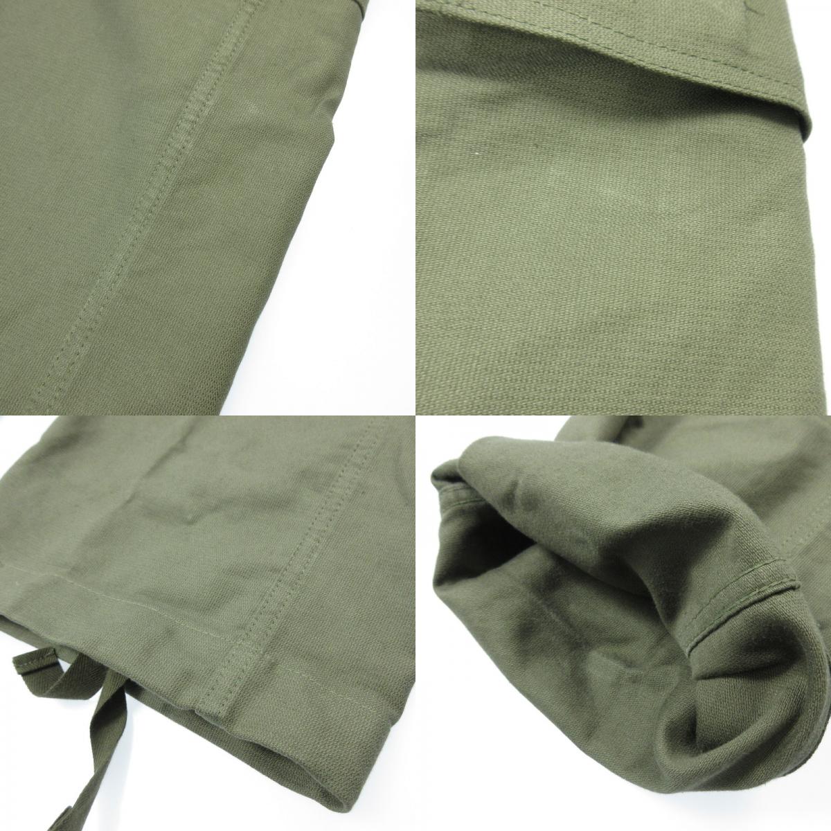 【中古】MILITARY衣料 | ミリタリーイリョウ カーゴパンツ 8415-12-155-9093 ドイツ軍年式:80sサイズ:6 カーキ