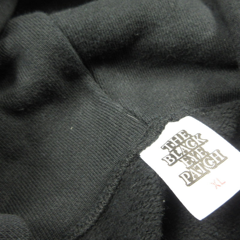 【中古】BlackEyePatch | ブラックアイパッチ SPRAYED OG LABEL HOODIE パーカー ブラック サイズ:XL